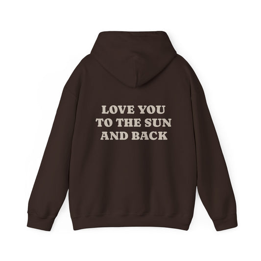 To The Sun Hoodie - choco