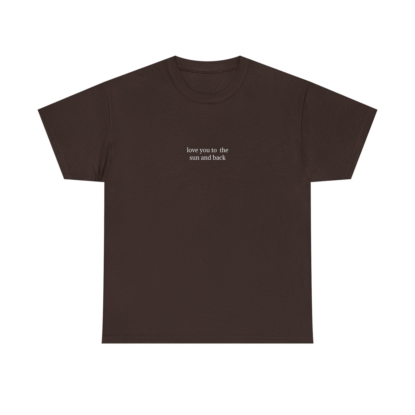 To The Sun tee - choco
